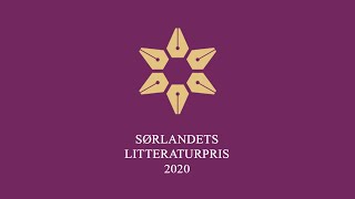 Utdeling av Sørlandets litteraturpris 2020 [upl. by Schmeltzer]