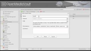 OpenMediaVault  Browse shared folder [upl. by Otrebla]