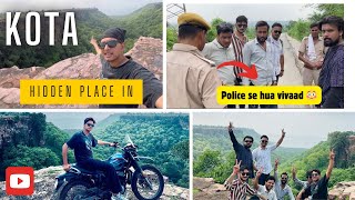 Hidden palace in kota jahan sirf hum gaye😳👮‍♂️police se hua vivaaditni khubsurat subha maza aagya😍 [upl. by Nidorf1]