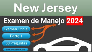 Las 50 Preguntas del Examen de Manejo New Jersey NJ DMV 2024 Parte 2 [upl. by Nollad]