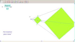 Homothétie carré [upl. by Furlong]