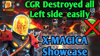 Cosmic Ghost Rider Destroyed left side path easily XMagica showcase MCOC [upl. by Drisko]