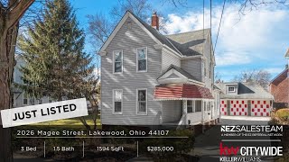 2026 Magee Street Lakewood Ohio 44107 [upl. by Raynard15]