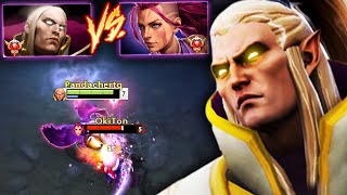 LAST PICK ANTI MAGE vs INVOKER IN 12K MMR GAME  Dota 2 Invoker [upl. by Marlin]