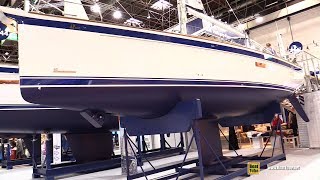 2020 Hallberg Rassy 340 Sailing Yacht  Walkaround Tour  2020 Boot Dusseldorf [upl. by Hsirt]