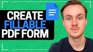 How to Create Fillable PDF in Google Docs [upl. by Eiramrebma593]