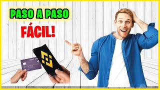 COMO DEPOSITAR dinero en BINANCE con TARJETA  PASO a PASO [upl. by Sheets437]