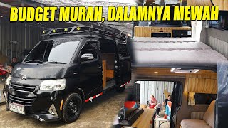 DAIHATSU GRANMAX JADI CAMPERVAN MEWAH DENGAN BUDGET MURAH [upl. by Rem]