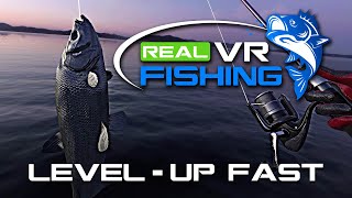 Real VR Fishing  How to LevelUp Fast amp Make More Cash [upl. by Xella152]