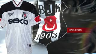 The Best Jersey in Football  Beşiktaşın tarihindeki formalar [upl. by Alyaj]