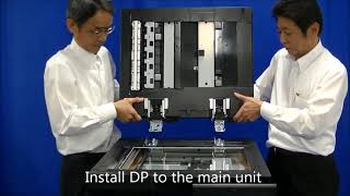 kyocera 03 DP 7110 CIS Installation Video Part1 TASKalfa 6052ci 6002i 6006ci 6056i series [upl. by Intihw326]