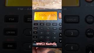 WWC2 Nashville EUA  5935 khz ondas curtas 🌎 shorts [upl. by Srini]