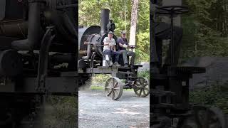 Blowing off steam  Lombard Steam log hauler [upl. by Nivat42]