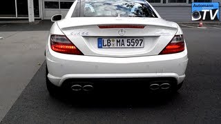 2013 Mercedes SLK 55 AMG  First Impression 1080p FULL HD [upl. by Ylesara]