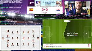 ESPAGNE  CROATIE  MATCH DE POULE EURO 2024 [upl. by Kcirb207]