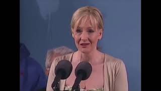 JK Rowlings Speech at Harvard University  2008  Full Speech of JK Rowling [upl. by Notsirt]