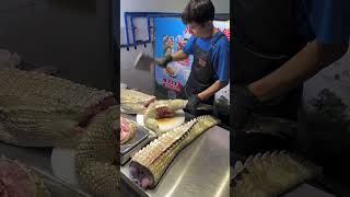 Artificially Breed Crocodiles Crocodile Crocodile Meat Fresh Crocodile Legs [upl. by Rustin]