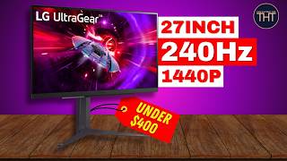 The Best 1440p IPS Gaming Monitor  LG 27” Ultragear 27GR83Q [upl. by Anastasius]