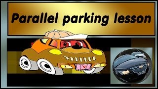 Parallel parking lesson [upl. by Ynogoham]