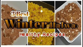 Home Made  How To Make Halwa Recipe at Home  3 Best Halwa  Badam  Jaggary  Eggs [upl. by Arret]