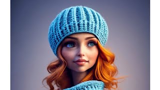 Bonnet au CROCHET TOUTES TAILLES [upl. by Verda171]