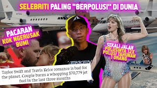 TAYLOR SWIFT JADI SELEBRITI PENGHASIL POLUSI TERBESAR DARI PESAWAT JET SALAHKAH BEGITU [upl. by Yddur273]