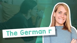 Learn the German r  A1 with Jenny [upl. by Annailuj980]