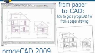 Convert Adobe PDF into AutoCAD DWG with progeCAD Professional [upl. by Gardal]