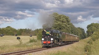 34059 Sir Archibald Sinclair Returns To The Golden Arrow  6724 [upl. by Eelrihs68]