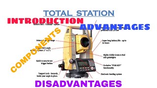 Total Station  Total Station Survey  what is total station [upl. by Lemahs]