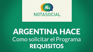 Como anotarse en Argentina Hace 2020  REQUISITOS [upl. by Nire924]