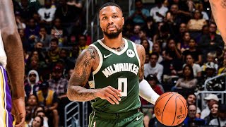 FIRST LOOK At Damian Lillard For The Milwaukee Bucks [upl. by Acirne]