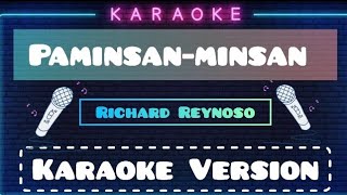 Paminsanminsan  Richard Reynoso Karaoke Version karaoke [upl. by Akeber]