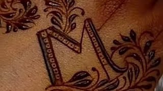 ruby fancy mehandi artist  M stylish tattoos mehandi design [upl. by Jenda905]