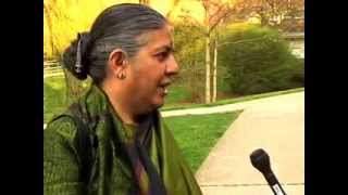 Vandana Shiva Interview about Ecofeminism [upl. by Inafets]