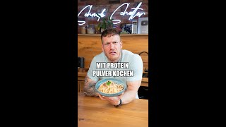 Mit Protein Pulver kochen wo soll das noch hinführen 😨🫣… highprotein muskelaufbau nudeln [upl. by Cesar]