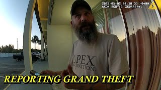 Reporting Grand Theft  Groveland Florida  May 2 2023 [upl. by Dearden]