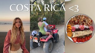 COSTA RICA VLOG how I stayed in shape baby turtles atv crash lol [upl. by Eittik119]