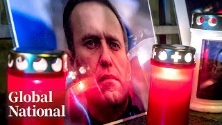 Global National Feb 16 2024  Alexei Navalny death sends shockwaves across Russia world [upl. by Ahcsrop]