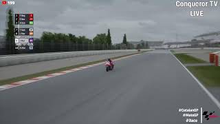 ❗Pecco Bagnaia Vs Jorge Martin❗Race MotoGP Catalunya SolidarityGP [upl. by Funk]