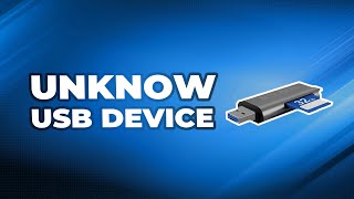 Fix External Hard Drive Unknown USB Device [upl. by Acilejna]