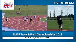 LIVE STREAM  British Masters Athletics Track amp Field Championships 2023  Sunday [upl. by Fanya16]