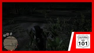 RDR2 online free roam crime spree then hunting and a ride through bayou NWA to the rhodes butcher [upl. by Khoury]