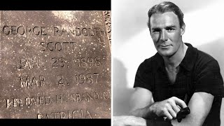 Actor Randolph Scott Gravesite [upl. by Maurizia903]