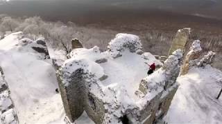 Hrad Gýmeš Winter Castle 2018 [upl. by Sherl]