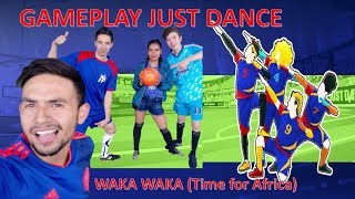 gameplay just dance waka waka [upl. by Iaj30]