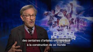 Interview de Steven Spielberg pour son film Ready Player One [upl. by Doherty601]