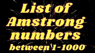 VBSCRIPT  PRINT A LIST OF AMSTRONG NUMBERS BETWEEN 1 TO 1000 VBSCRIPT  DO LOOP EXAMPLES [upl. by Asenaj]