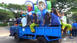 Ondel Ondel Takbiran Idul Fitri Keliling Naik Mobil [upl. by Falo]