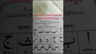 আজ আমরা শিখবো নুরানী কায়েদাহ খুলতে গেলে কি দোয়া পড়তে হয় দেরি না করে তাড়াতাড়ি দেখুন কি দোয়া [upl. by Trainer]